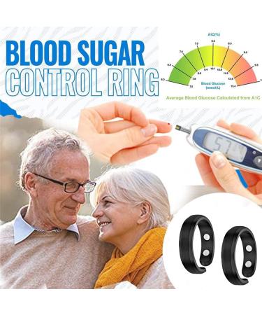 Blood Sugar Control Magnetic Therapy Rings - Joint Pain Relief & Arthritis Support (4pcs) - Buy Online on SooperMarket.com