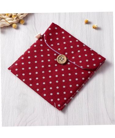 Women's Menstrual Pouch Wallet Organizer - South Korea Miss Plain Secret Purse Storage Bag - Medium Size - Buy Online on SooperMarket.com