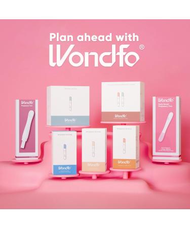 Wondfo Pregnancy Test Strips - 25 Pack Early Result Pregnancy Test Highly Sensitive Fast Home Self-checking Kit Clear HCG Test Results Test De Grossesse 25 Hcg - Buy Online on SooperMarket.com