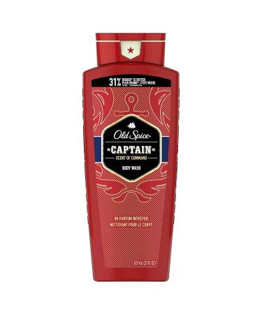 Old Spice Captain Scent of Command Body Wash for Men - 21 Fl Oz (4 Pack) - Buy Online on SooperMarket.com