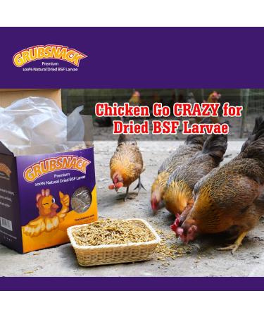 Zower 5 lbs Natural Mealworms - High Protein Scratch Treats with 85X More Calcium for Chickens, Birds, Amphibians & Reptiles - Buy Online on SooperMarket.com