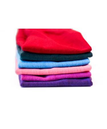 Yeshan Pack of 12 Wide 5 Inch Wicking Athletic Bandana Headbands - Candy Colors - Stretchy Head wrap for Sports and Fashion - Buy Online on SooperMarket.com