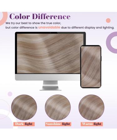 Buy Laavoo Clip-In Extensions | Real Hair Blonde Balayage & Ombre | 35cm & 70cm | Remy Smooth 5pcs - International Shipping Available - Buy Online on SooperMarket.com