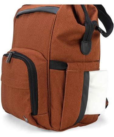 Osann Diaper Backpack - Large Capacity Storage with Mobile Phone Port | Caramel Color - Buy Online on SooperMarket.com