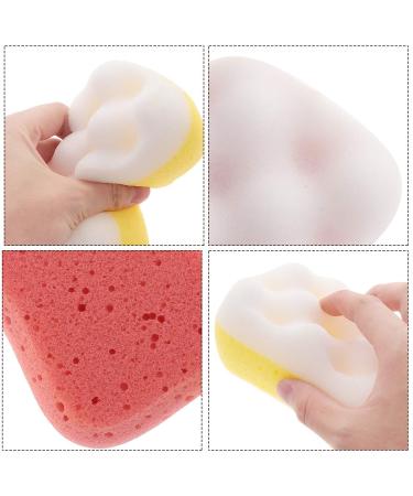 4pcs Exfoliating Mesh Bath Sponge Pouf Balls - Kid-Friendly Shower Loofahs & Back Exfoliator | Miss Body - Buy Online on SooperMarket.com