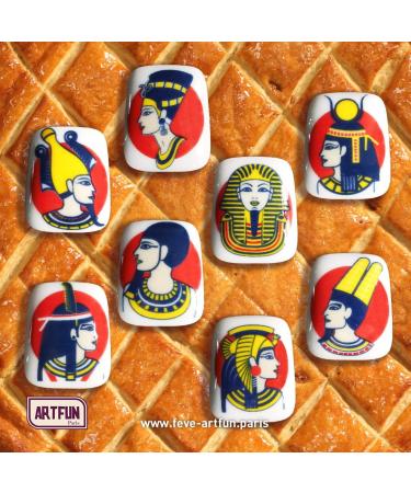 ArtFun Pack Epiphany 100 BEANS of Galette des Rois Au Fil du Nile - Feves des Rois Premium - Buy Online on SooperMarket.com