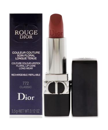 Christian Dior Rouge Dior Couture Lipstick Matte - 772 Classic Lipstick (Refillable) Women 0.12 oz