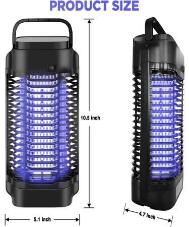 Bug Zapper - Powerful Electric Mosquito Zapper Fly Killer for Indoor-4200V Metal Mesh  Insect Fly Trap Indoor Mosquito Killer for Home  Garden  Patio  Backyard(18W) 18W-INDOOR - Buy Online on SooperMarket.com