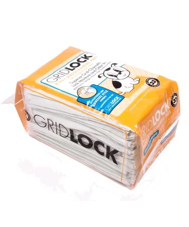 GOGO Gridlock, Puppy Pee Pads with Adhesive, 30 Count