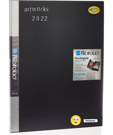 Itoya Polyproplene Art Storage/Display Book 18x24 | 24 Pages | 48 Views | Scrapbooking Stickers with Emojis, Quotes, Letters, Numbers - Buy Online on SooperMarket.com