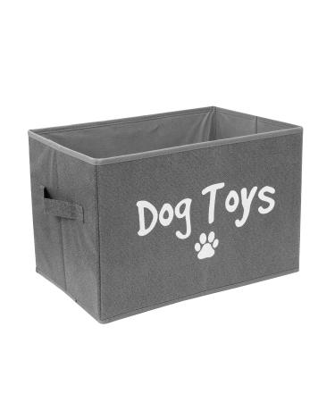 Smart Choice Dog Toy Box Grey