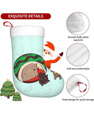 YYHHAOFA Sunflower Seeds Watermelon Seeds Prints Christmas Decorative Stockings : Soft Light and Tactile Suitable for Christmas Holiday Party - Buy Online on SooperMarket.com