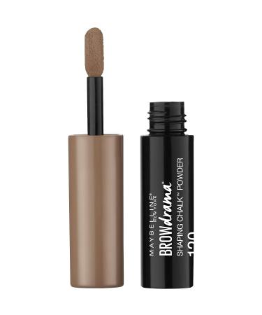 Maybelline New York Brow Drama Shaping Chalk Powder - Medium Brown 0.035 Fl Oz - Buy Online on SooperMarket.com