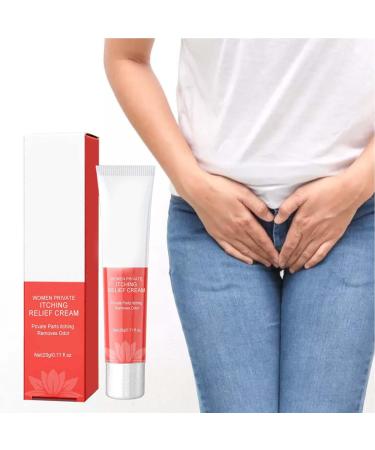 Saluaqui 3pcs Area Itch Ointment Gentle Itch Relief Cream for Women Intimate Care Long Lasting Refreshing Feminine Itch Treatment Cream for Health Care
