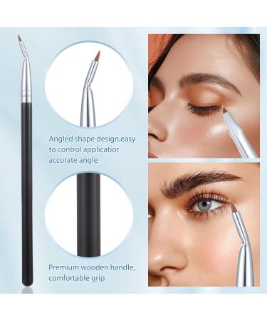 7Pcs Fan-Shaped Eyelash Brush Set | Eyebrow Comb & Mascara Applicator | Double-Head Brow Brushes for Flawless Eye Makeup - Buy Online on SooperMarket.com