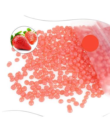 1000g Hard Wax Beans Hair Removal Accessories - Quick Paperless Depilation for Fine & Coarse Hair (Strawberry) - Buy Online on SooperMarket.com