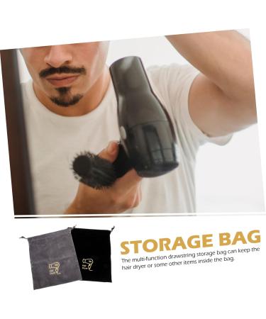 Baluue 4 Pcs Hair Dryer Bag Practical Storage Pouches Makeup Travel Bag Portable Blow Dryer Flannel - Buy Online on SooperMarket.com