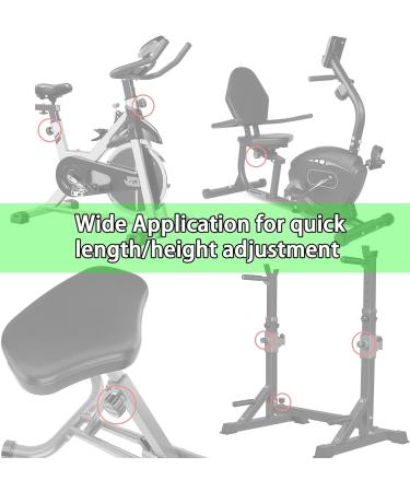 Exercise Bike Pop Pin Knob - M16 Size, 5/8 Close, Compatible with Stationary Bikes & Weight Benches (1-Pack) - Buy Online on SooperMarket.com