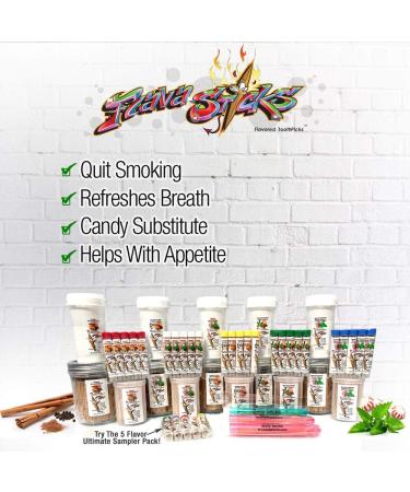 350 Count Cinnamon Flavored Toothpicks with Reusable Plastic Pop Top- FBA | Buy Now - Buy Online on SooperMarket.com