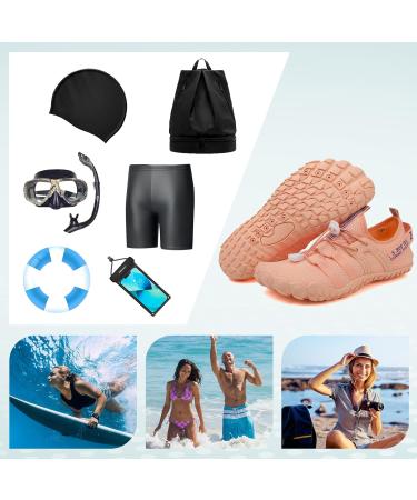 Ziitop Water Shoes for Men & Women | Quick Drying Unisex Bathing & Fitness Shoes | Lightweight Surf Pool Diving & Yoga Footwear (EU 36-46) - Buy Online on SooperMarket.com