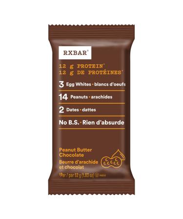 RXBAR Peanut Butter Chocolate Protein Bars 12 x 52 g