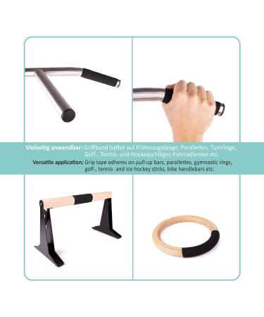 Premium Non-Slip Hockey Tape - Self-Adhesive Grip Bands for Sports | Pullup & Dip Handle | 25m Multi-Sport Use - Buy Online on SooperMarket.com