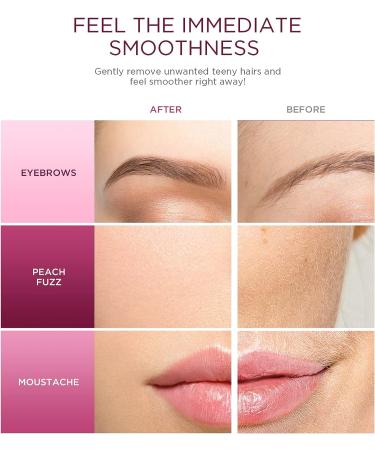 Professional Dermaplane Razor for Women - 6pcs Set for Face, Peach Fuzz, and Eyebrow Hair Removal | Gentle Skin Exfoliation Tool - Buy Online on SooperMarket.com