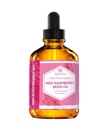 Leven Rose Red Raspberry Seed Oil 2 oz - 100% Natural for Face, Hands, Scars & Breakouts - Buy Online on SooperMarket.com