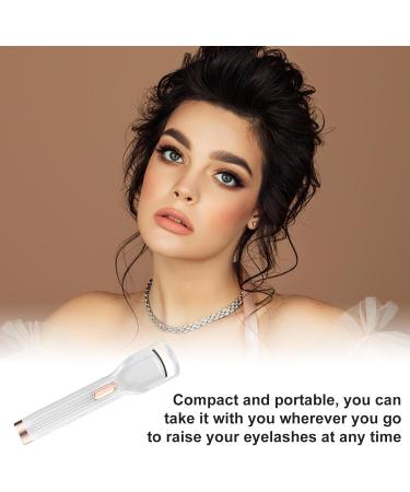 Lnhgh Heated Eyelash Curler | Rechargeable Lash Styler Lash for Eyelash Styling | Long-Lasting Lash Styling Heater for Daily Commutes Working Dates Without Fan - Buy Online on SooperMarket.com