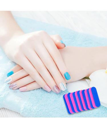100PCS Nail File Set Disposable Mini Nail File 180/240 Professional Care Mini Nail Files Double Sided Emery Board Buffer Set Grit Double Sided Emery Board for Manicure Nail Studio Home Nail Care - Buy Online on SooperMarket.com