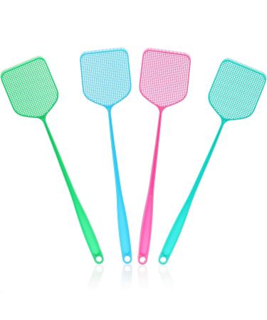 Buy COM-FOUR 8x Fly Clapping - Colorful Plastic Insect Protection 50cm | Light & Flexible Mosquito Protection - 08 Pieces - Buy Online on SooperMarket.com
