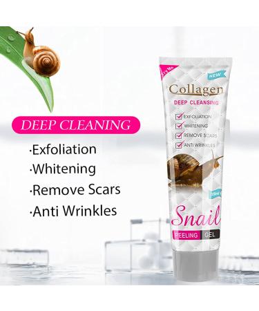 Facial Exfoliant Gentle Anti Inflammatory Effect Safe and Non Irritating Brightening Peeling Gel Facial Peeling Gel for Skincare for Women - Buy Online on SooperMarket.com