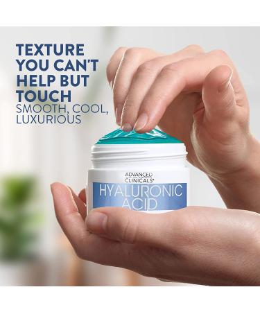 Advanced Clinicals Hyaluronic Acid Gel Mask - Hydrating & Brightening Anti-Aging Facial Mask (Pack of 2) - 5 Fl Oz Each - Buy Online on SooperMarket.com