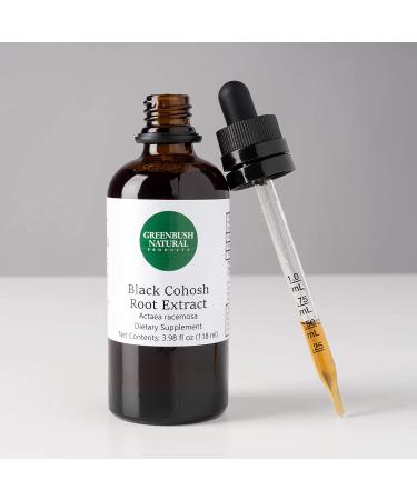 Greenbush Black Cohosh Liquid Extract - Menopause Health Support - 4 oz (240 Doses) - Buy Online on SooperMarket.com