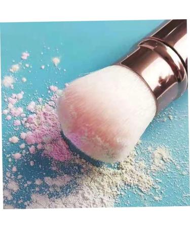 Retractable Makeup Brush Portable Face Blush Powder Brush Makeup Tool for Travel Powder Brushes - Buy Online on SooperMarket.com