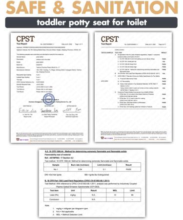 NAPEI Potty Training seat with Step Stool Ladder Potty Training Toilet for Kids Boys Girls Toddlers-Comfortable Safe Potty Seat Potty Chair with Anti-Slip Pads Ladder Splash Guard and Safety Handles - Buy Online on SooperMarket.com