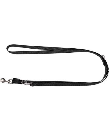 Adjustable Double Dog Leash for Medium & Large Dogs - 2.80m Black | Durable & Comfortable - Buy Online on SooperMarket.com