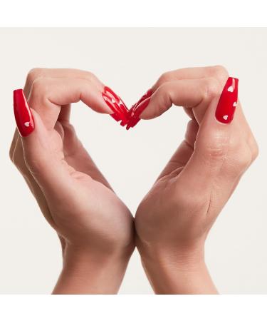 MYGEL by Mylee Nail Gel Polish Heart Confetti No-Wipe Top Coat 15ml UV/LED Soak-Off Nail Art Manicure Pedicure Professional Salon & Home Use Long Lasting Easy to Apply No Chips Durable & Safe - Buy Online on SooperMarket.com