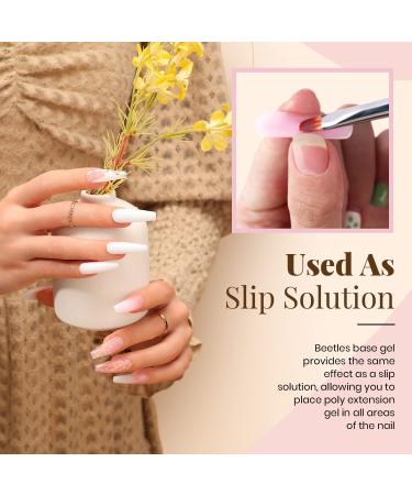 Beetles Poly Nail Extension Gel Kit 3 Colors 1OZ All-in-One French Kit Tyro Nail Salon Mother's Day Gift A-Nude-001 - Buy Online on SooperMarket.com