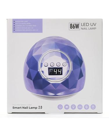 Janolia 86W LED UV Nail Dryer Lamp - Professional Gel Nail Lamp with Sensor & LCD Display - Perfect for Fingernail & Toenail Designs - 4 Timer Settings - Ideal for All Gel Nails - Buy Online on SooperMarket.com