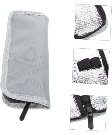 Portable Insulin Cooler Pack - 5pcs Grey Oxford Cloth Bag | 20x7cm | Travel Insulin Cooler Box - Buy Online on SooperMarket.com