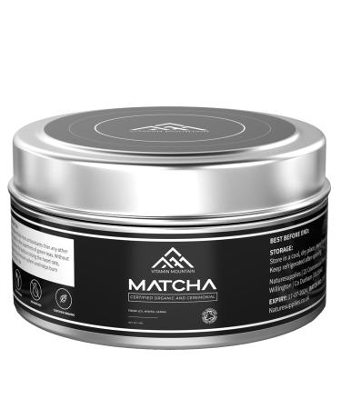 Ceremonial Organic Matcha Powder 50-100g | Grade AAA Pure Vegan Green Tea Extract Detox & Energy Boost (50)