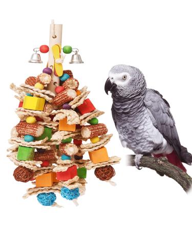 Mymulike bird toys parrots toys large parrot bird cage accessories natural corn on the cob for budgies of parrot gray parrot nymphensittiche finchen sittiche kakadus aras