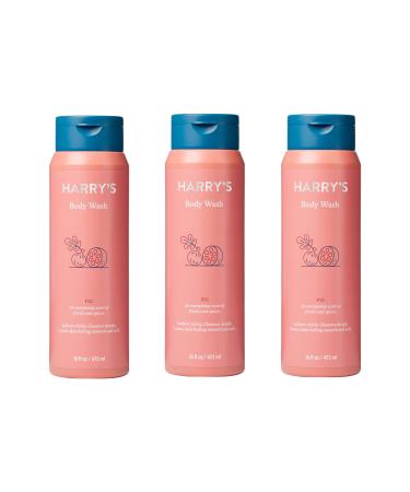 Harry's Men's Body Wash Shower Gel - Fig 16 Fl Oz (Pack of 3)