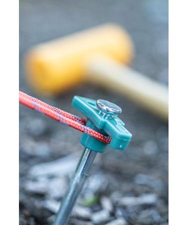 SE Heavy-Duty Metal Tent Pegs Stake Set (10-Pack) - 9NRC10 | Secure Camping Accessories - Buy Online on SooperMarket.com