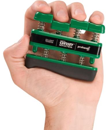 PROHANDS Gripmaster Hand Exerciser Finger Exerciser (Hand Grip Strengthener) Spring-Loaded Finger-Piston System Isolate & Exercise Each Finger 1.5 XX Light - 1.5lb - Buy Online on SooperMarket.com