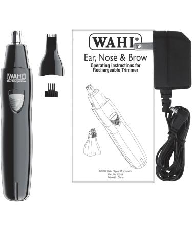 WAHL Canada Deluxe Groomer Rechargeable 6-in-1 Detailer Personal Trimmer Ear Nose and Brow Trimmer Certified for Canada - Model 5556 Black 1 Count (Pack of 1) - Buy Online on SooperMarket.com