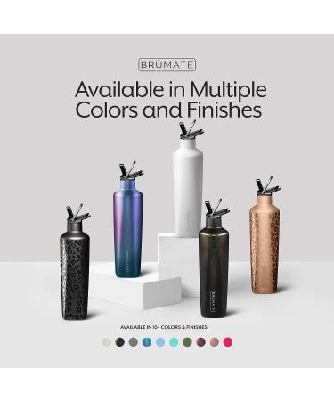 Br Mate ReHydration 25oz Insulated Water Bottle with Straw - Leakproof Stainless Steel Canteen - Dark Aura - Buy Online on SooperMarket.com