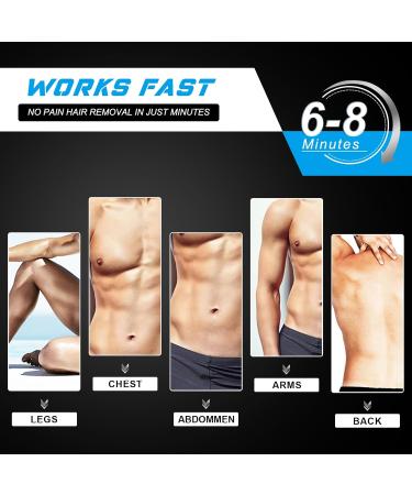Intimate Private Hair Removal Cream for Men | Painless & Effective Depilatory Cream for All Skin Types | Unwanted Hair Removal in Private Areas - Buy Online on SooperMarket.com