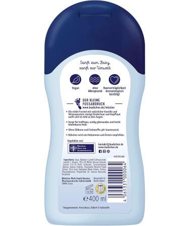 B bchen Kinder Shampoo 400ml | Mild Tear-Free Baby Shampoo for Easy Combing | Silicone-Free Hair Care - Buy Online on SooperMarket.com